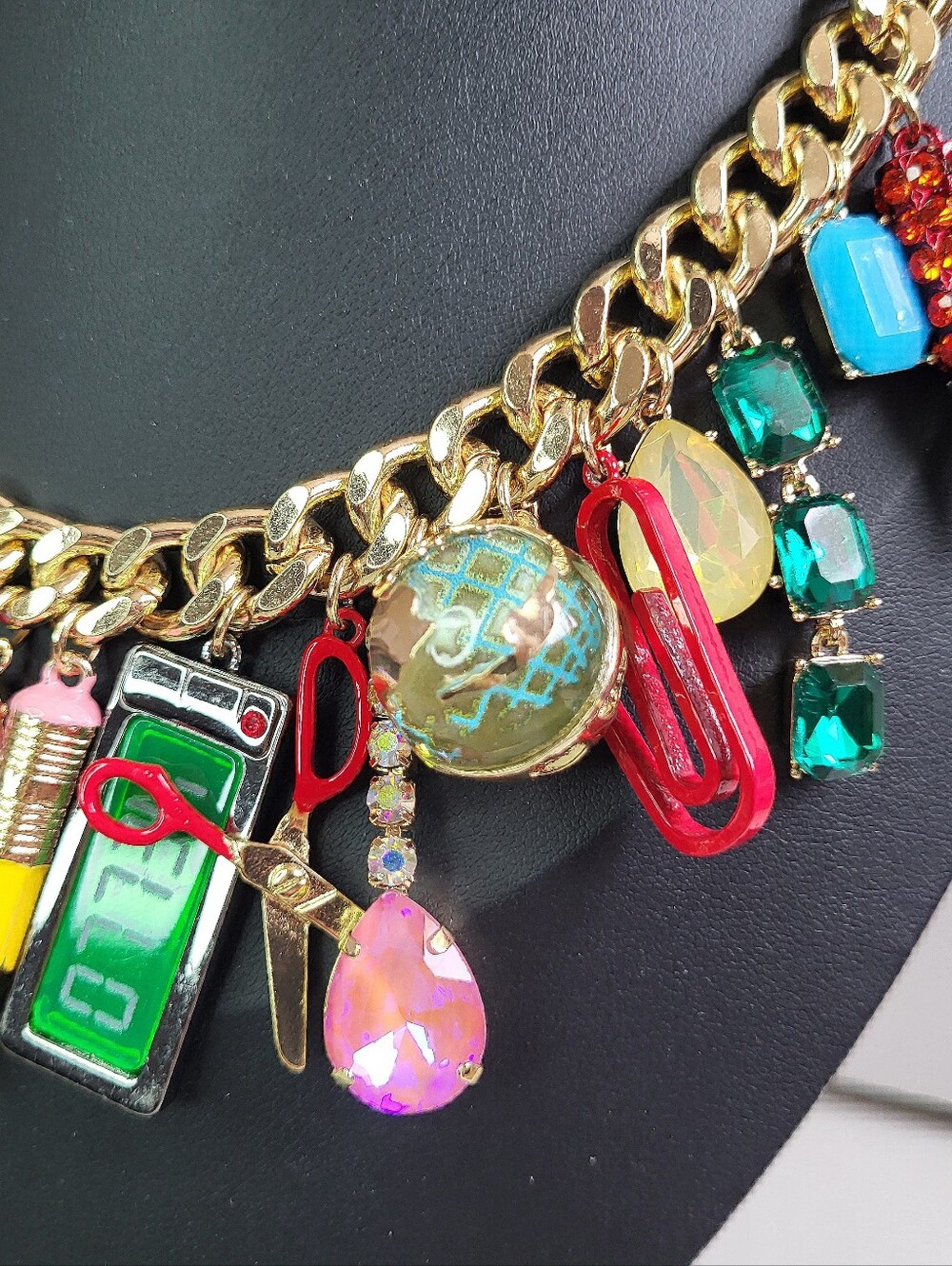 Betsey Johnson Back To School Teacher Necklace Bracelet And Earrings Set. NWT - Picture 6 of 16